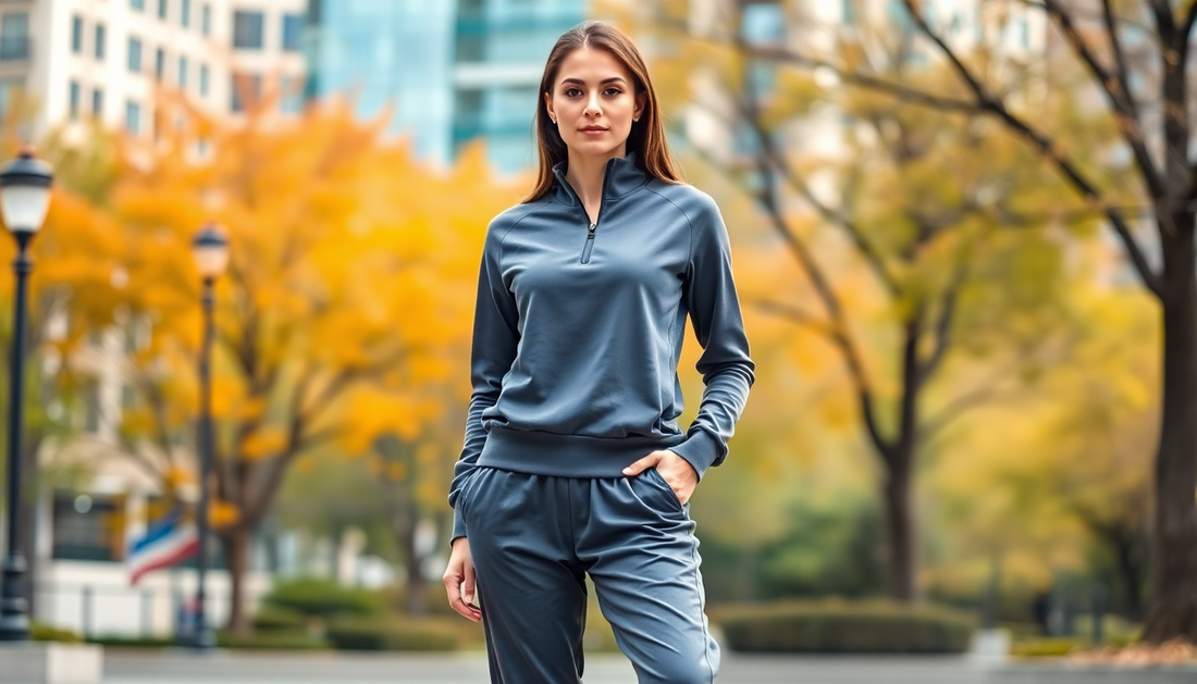 Elevate Your Athleisure Style: Discover the Perfect Women's Long Sleeve Sweatsuit
