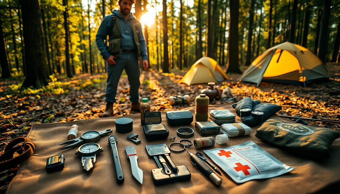 Conquer the Great Outdoors: The Ultimate 14-in-1 Survival Gear Kit