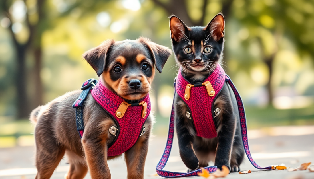 Unleash Your Pup's Style: Discover the Perfect Dog Harness and Leash Set