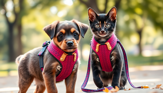 Unleash Your Pup's Style: Discover the Perfect Dog Harness and Leash Set