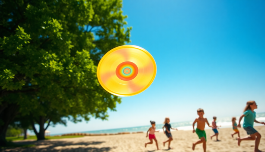 Unleash the Magic: Discover the Thrilling Outdoor Fun of the Flying Flat Throw Disc Ball