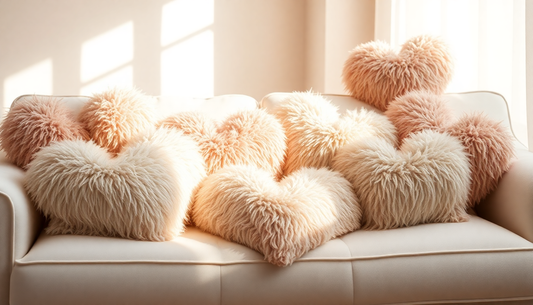 Snuggle Up in Style: Discover the Heart-Shaped Throw Pillow Perfection at DealSniper