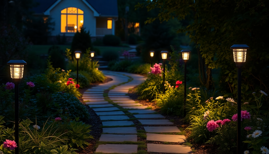 Illuminate Your Outdoor Oasis: Discover the Brilliance of Solar Pathway Lights