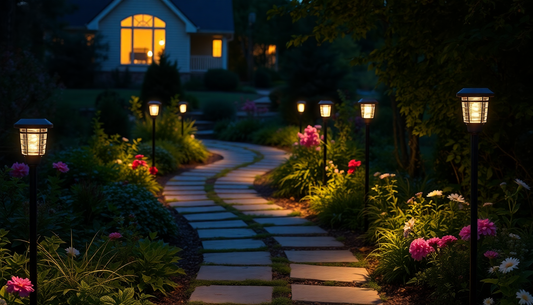 Illuminate Your Outdoor Oasis: Discover the Brilliance of Solar Pathway Lights