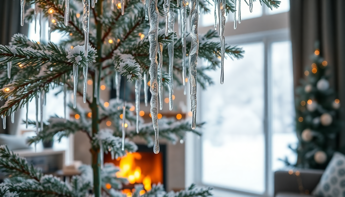 Elevate Your Christmas Decor with DealSniper's Stunning Acrylic Ice Strip Snow Ornaments