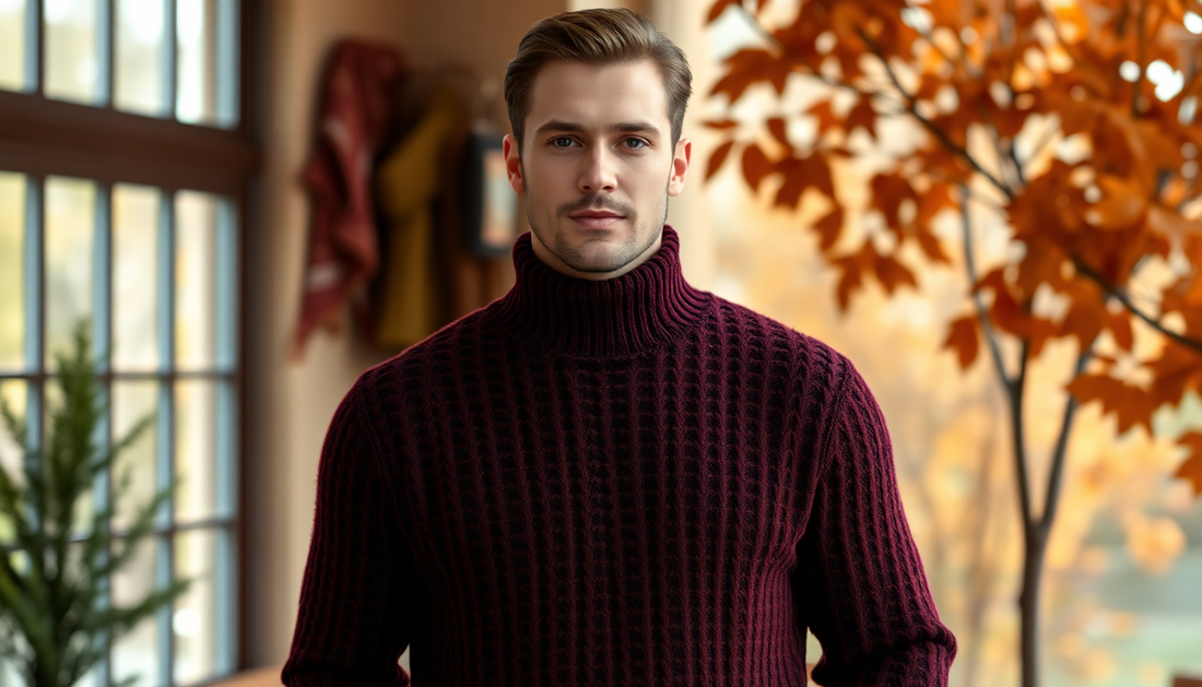 Elevate Your Style with the One-Piece Velvet Sweater: A Men's Fashion Masterpiece