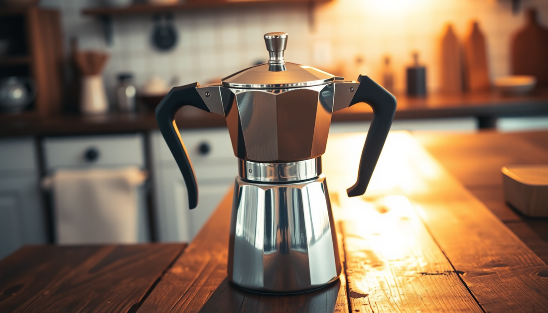 Brew Café-Quality Coffee at Home with the DealSniper Moka Pot: Your Ticket to Unbeatable Savings