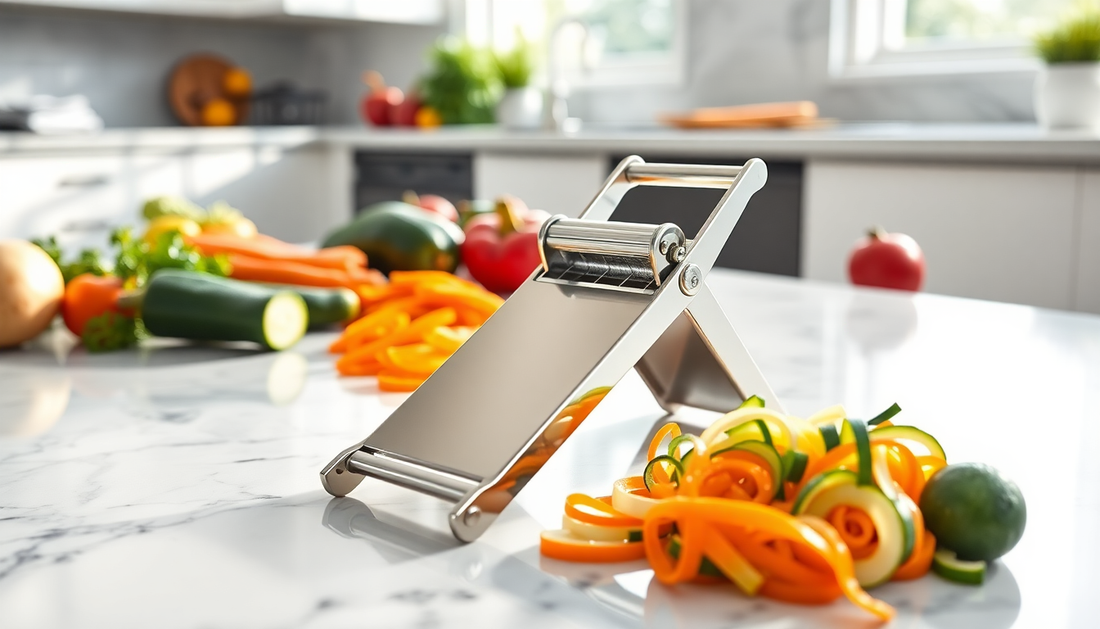 Slice, Grate, and Julienne Your Way to Culinary Perfection with the DealSniper 2-in-1 Stainless Steel Potato Grater Julienne Peeler