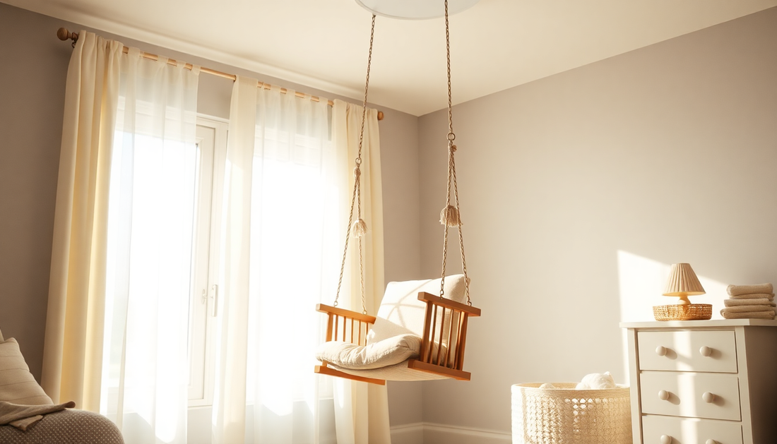 Swing Into Comfort: Discover the Perfect Cotton Canvas Baby Swing Chair