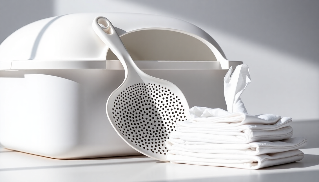 Unleash Your Cat's Litter Box Bliss: Upgrade to the DealSniper Self-Cleaning Cat Waste Bin System