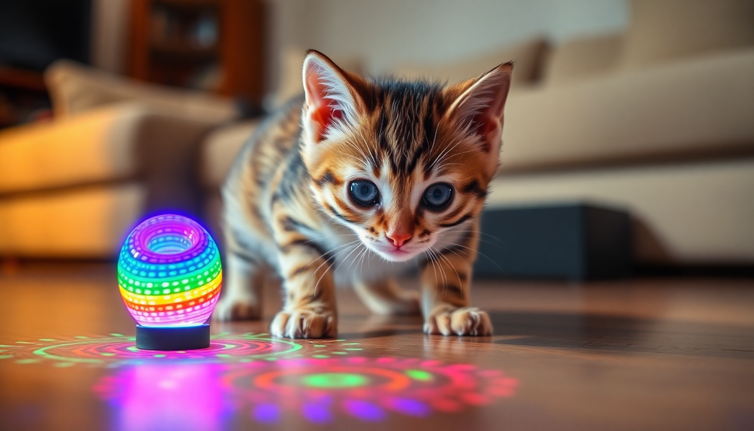 Unleash Your Cat's Playful Spirit with the Incredible Cat Umbrella Laser Toy from DealSniper.net
