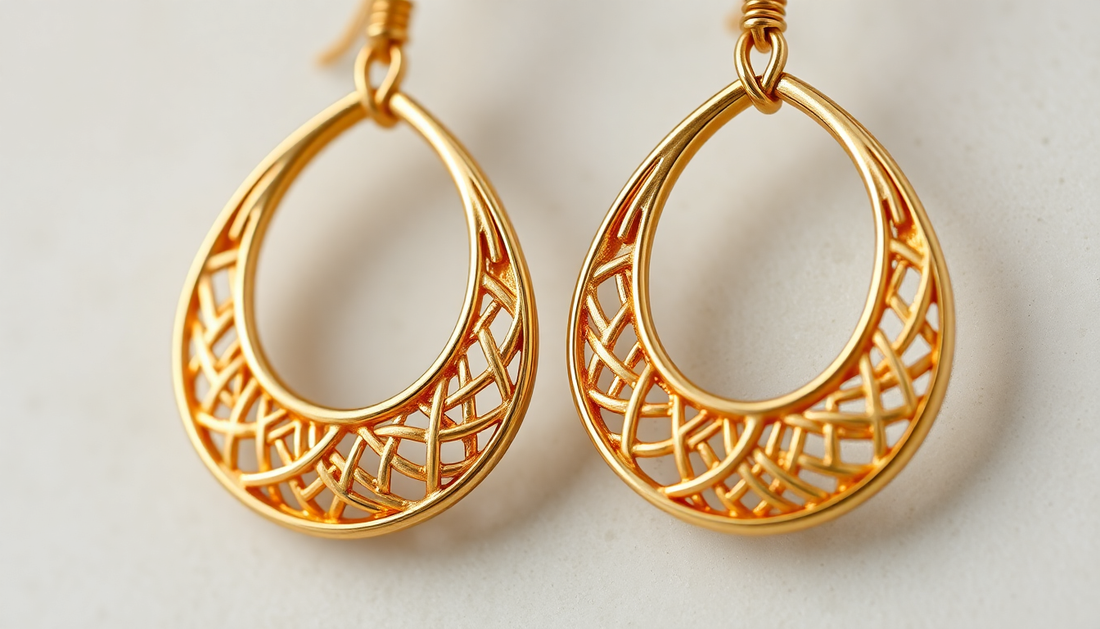 Elevate Your Style with Exquisite Titanium Steel Earrings: A Retro-Inspired Treasure