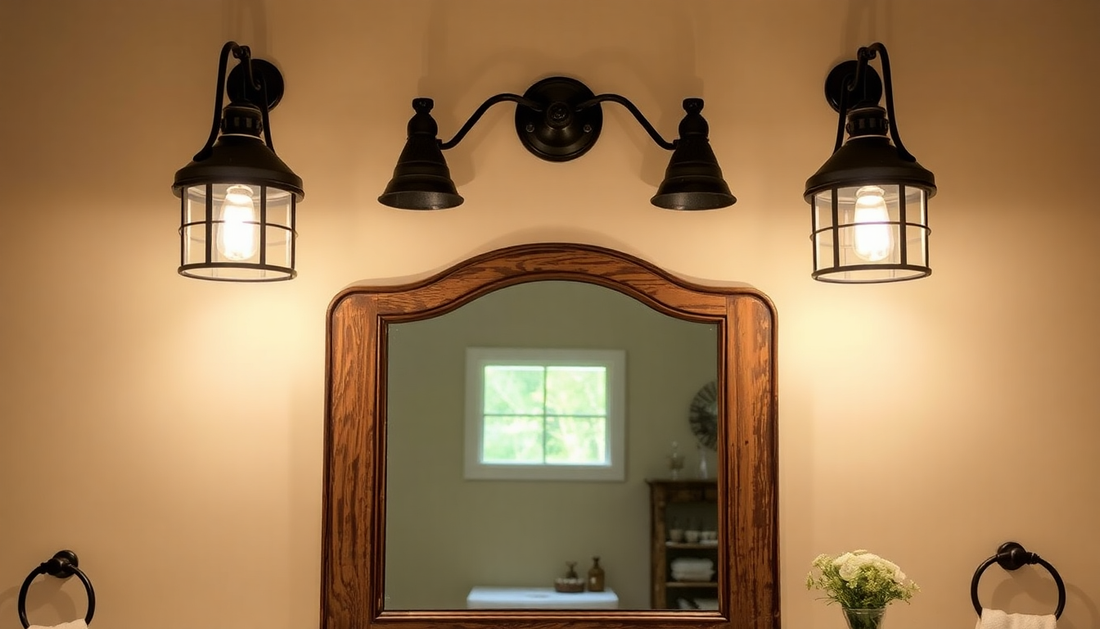 Illuminate Your Home with Unbeatable Deals: Discover the Best Farmhouse, Rustic, and Bathroom Lamps at DealSniper.net
