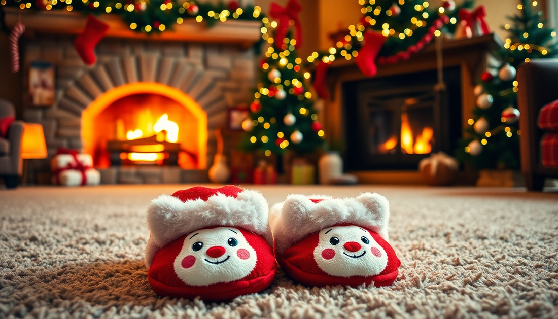 Cozy Up in Style: Discover the Charm of Santa Claus Slippers at DealSniper.net