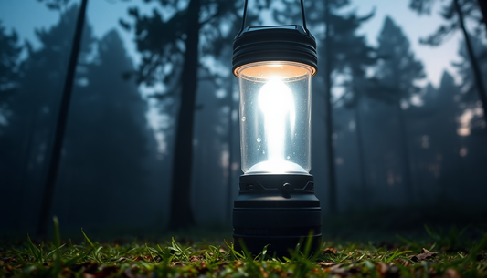 Illuminate Your Adventures: Discover the Collapsible Camping Light That's Waterproof, Solar-Powered, and USB Rechargeable