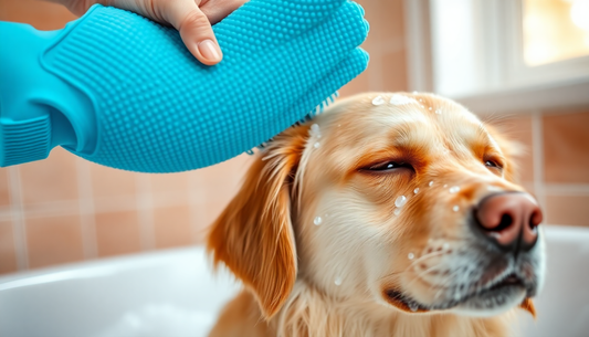 Unleash the Power of the 2-in-1 Pet Bathing Brush: Groom Your Furry Friend in Style