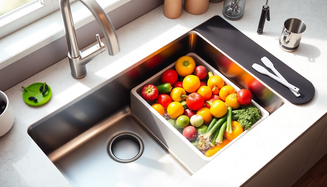 Elevate Your Kitchen with the Versatile Drainage Basin: A Must-Have Gadget for Every Home
