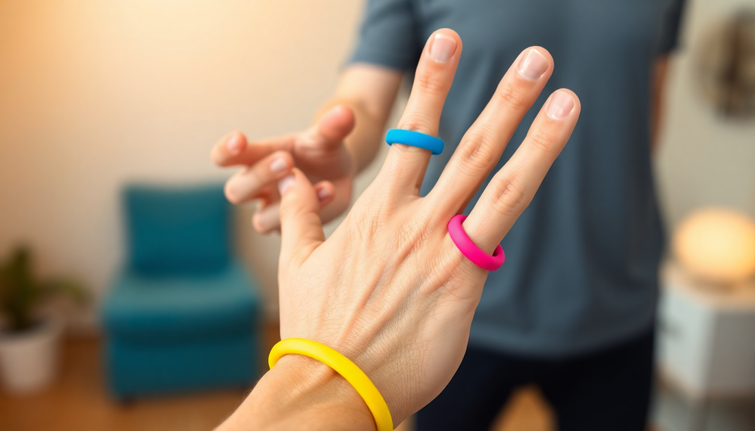 Unlock the Power of Your Grip: Discover the Ultimate Silicone Finger Exerciser for Strength and Pain Relief