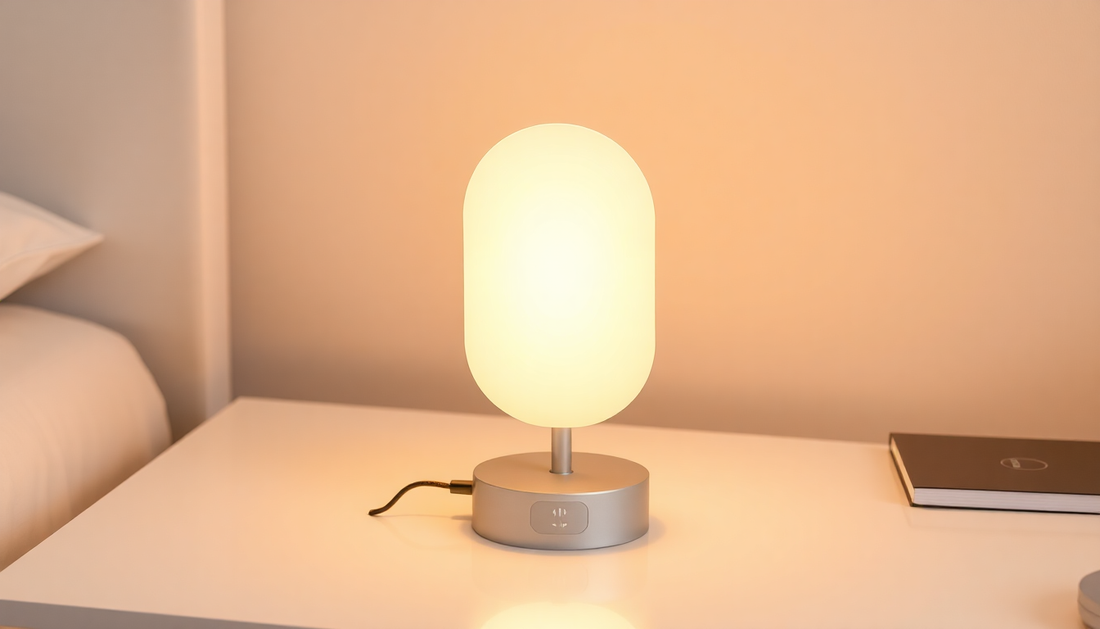 Illuminate Your Space with the Oval Acrylic Lamp: A Dimmable Delight