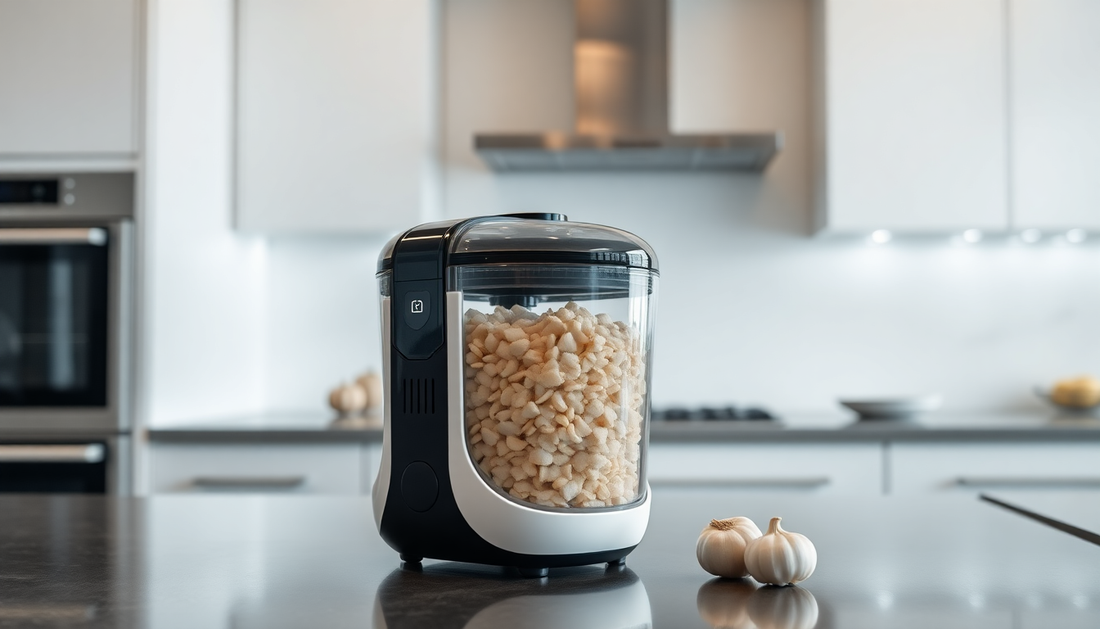 Chop Your Way to Culinary Perfection with the 2-in-1 Electric Garlic Chopper from DealSniper.net