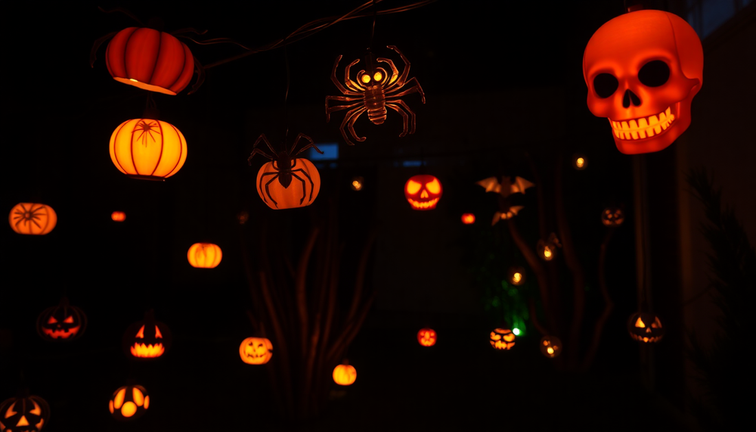 Unleash the Spooky Spirit: Illuminate Your Halloween with DealSniper's LED String Lights