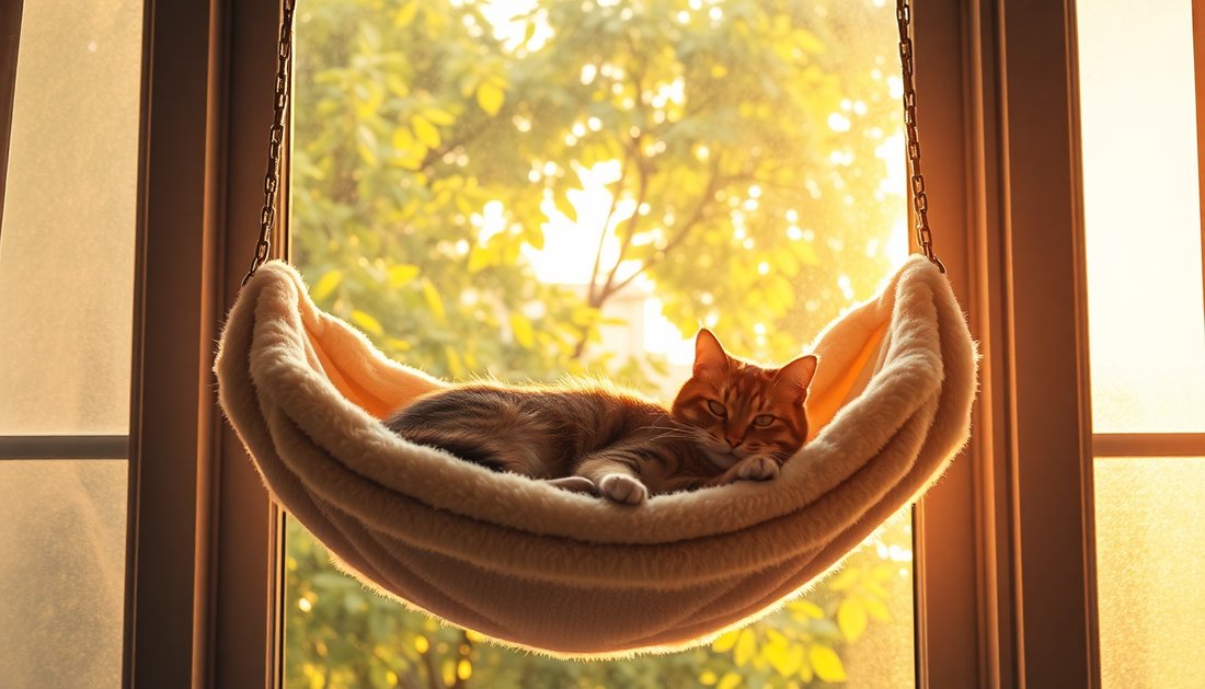 Elevate Your Cat's Comfort: The Ultimate Cat Hammock Bed