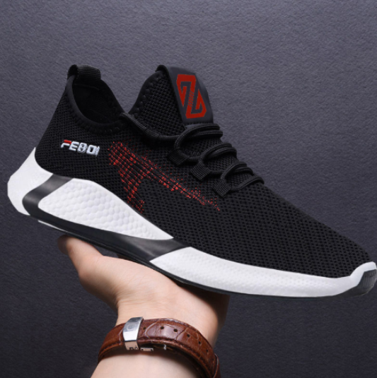 New Sports Shoes Men's Breathable Casual Mesh Shoes Comfort