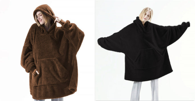 Hoodie Sweatshirt With Big Pocket Tops Sweater Comfortable Loose