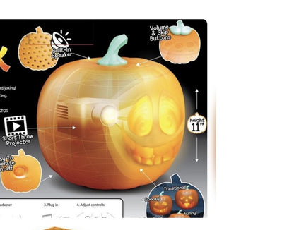 Talking Pumpkin Lantern Christmas Halloween Pumpkin Holidays dealsniper-net