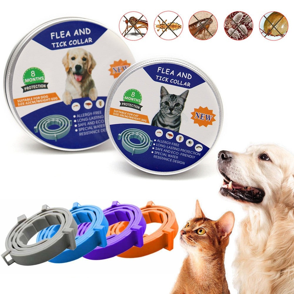 Pet Collar Silicone Adjustable Dogs And Cats Collar Protection Pets dealsniper-net