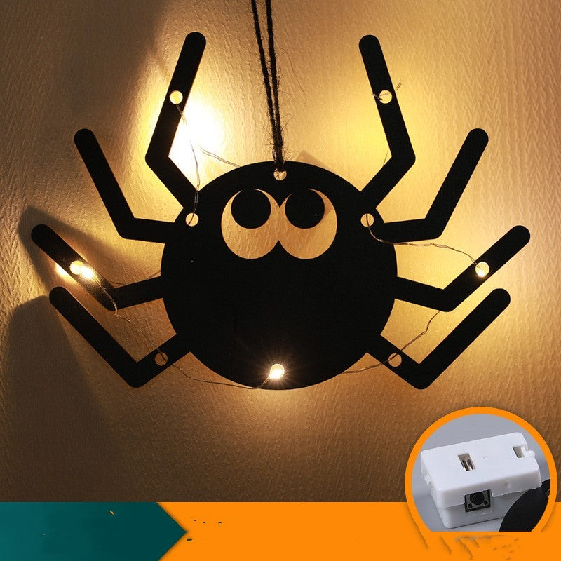 Halloween LED Decorative Lights Luminescent Spider Listing