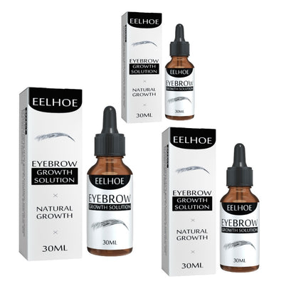 EELHOE Eyebrow Liquid Black Dense Natural Essential Oil Liquid