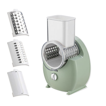 Electric Vegetable Slicer Multifunctional Potato Carrot Cutter Kitchen Gym From House Green USB