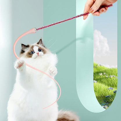 Pet Silicone Cat Teaser Simulation Replaceable Pets dealsniper-net