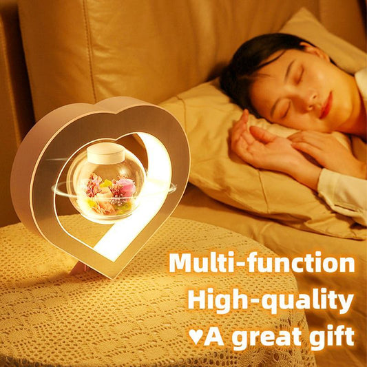 Valentines Day Gift Heart Floating Table LED Night Light Holidays dealsniper-net