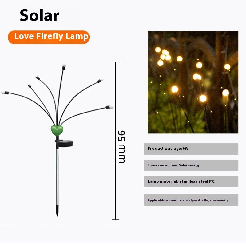 Solar Firefly Villa Outdoor Waterproof Garden Lamp Garden dealsniper-net Style2