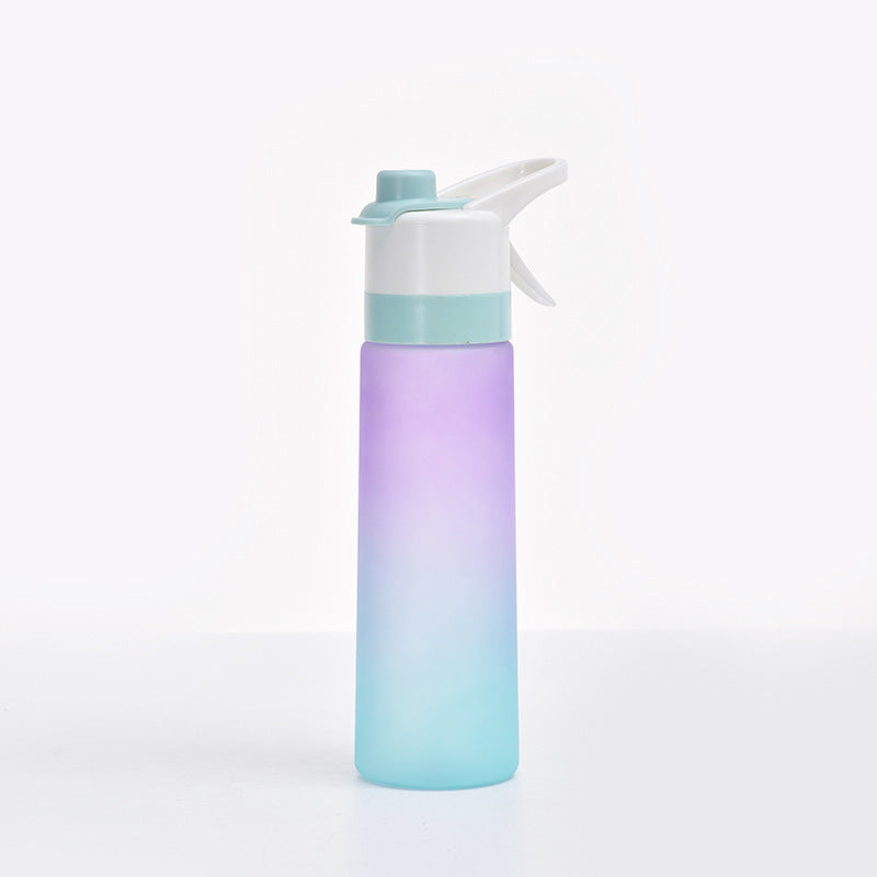 Spray Water Bottle For Girls Outdoor Sport Fitness Water Cup Kitchen dealsniper-net PCPurple