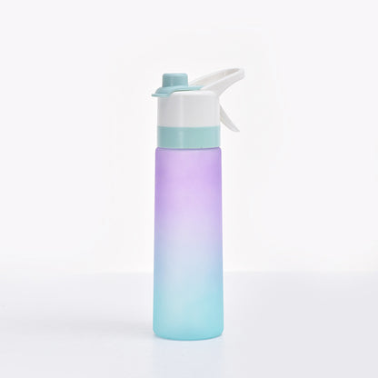 Spray Water Bottle For Girls Outdoor Sport Fitness Water Cup Kitchen dealsniper-net PCPurple