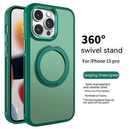 Rotating Bracket Magnetic Suction Phone Case Gadgets dealsniper-net Cangling Green IPhone11