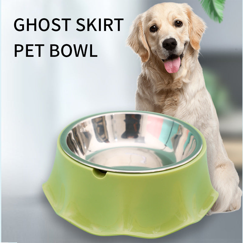 Pet Cat Dog Bowl For Food And Water, Stainless Steel Pet Pets dealsniper-net