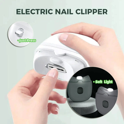 Electric Nail Scissors Rechargeable Mini Nail Clippers Beauty dealsniper-net