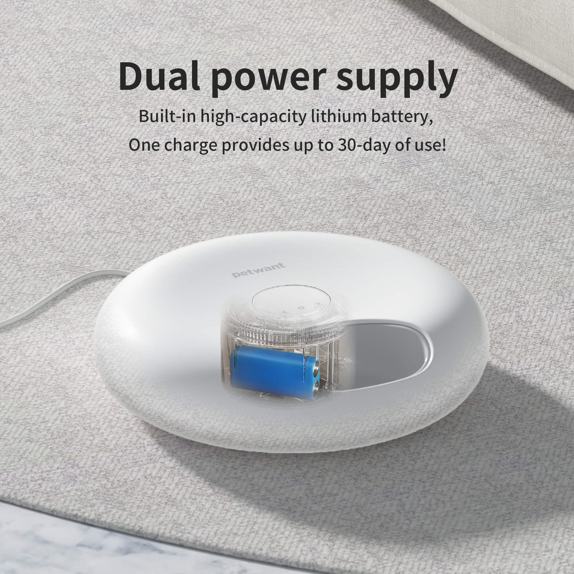 Donut Frost WiFi 6 Meal Automatic Cat Food Dispenser Pets Gym From House