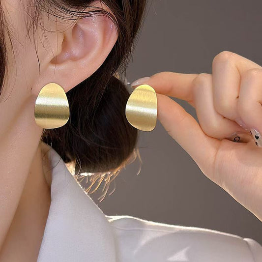 Gold Hoop Earrings For Women New Trendy Jewelry Gym From House Style 1 1 pair