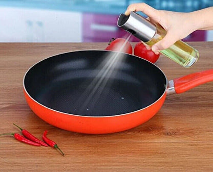 Olive Oil Sprayer Mister, Portable Spray Bottle Oil Sprayer For Cooking & Baking Kitchen DealSniper.net