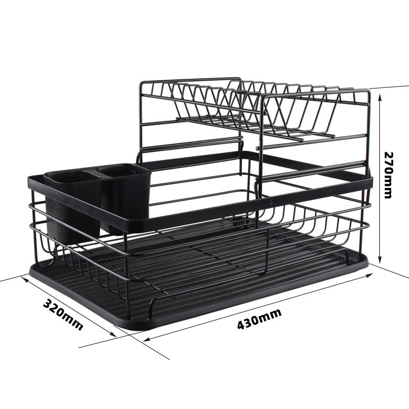 Multifunctional Kitchen Rack For Storage Dish Rack Kitchen DealSniper.net