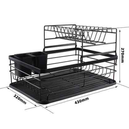 Multifunctional Kitchen Rack For Storage Dish Rack Kitchen DealSniper.net