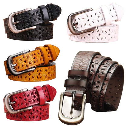 New Belt Hollow Pattern Belt Ladies Trend Waistband Women Gym From House