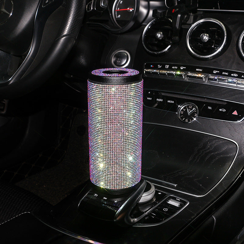 Round Rhinestone Paper Tube For Vehicle-mounted Car Diamonds Vehicle DealSniper.net Color