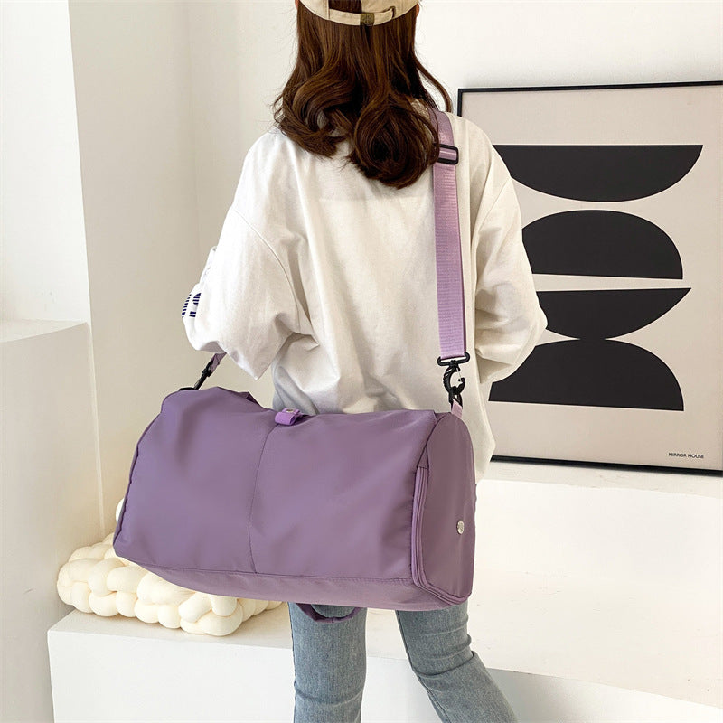Yoga Lady Sports Gym Bag Dry Wet Separation Women Gym From House
