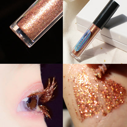 Sequins,Glitter, Snowflakes, Waterproof, Non-Smudge, Mascara